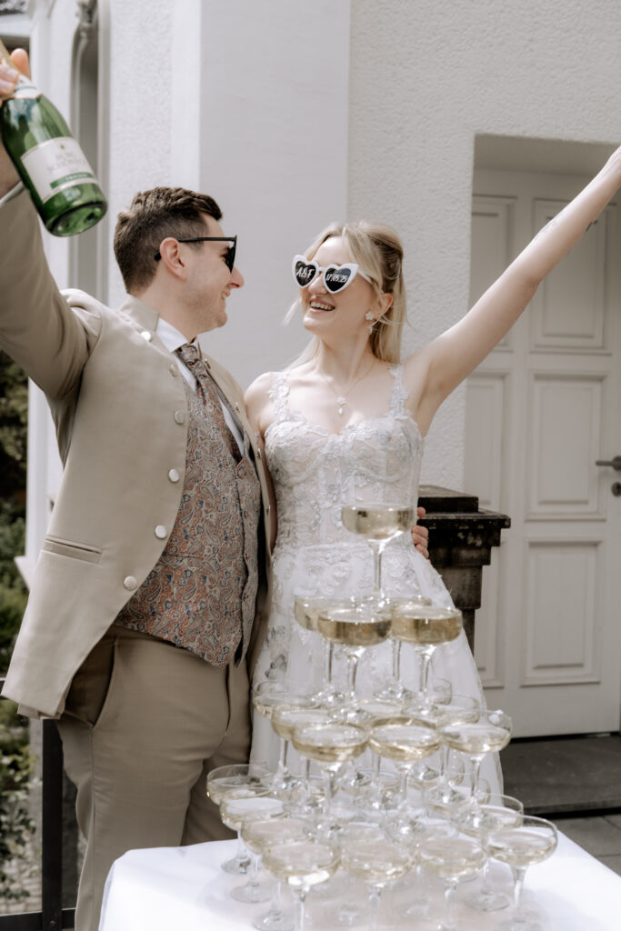 Hochzeitsplanung in Süddeutschland mit Lunaris Event Planning, Hochzeitsplanerin am Hochzeitstag