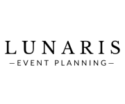 Logo black Lunaris Event Planning, Hochzeitsplanung und Eventmanagement deutschlandweit